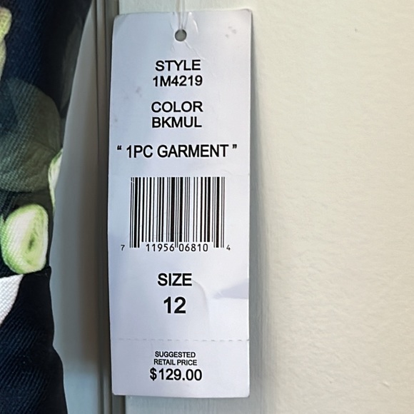 JM Studio by John Meyer NWT AllOccasion or Cocktail Black Floral Dress sz.12 NWT - Picture 5 of 13